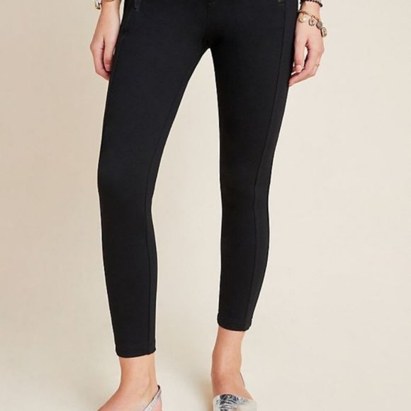 Anthropologie The Essential Ponte Tapered Trousers - Picture 6 of 9